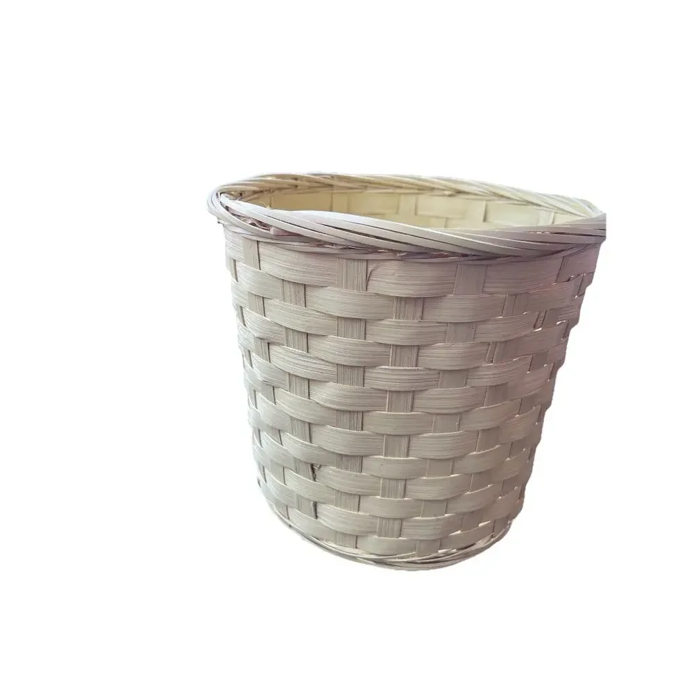 Small 7 Inch Wicker Round Basket Home Decor The John Henry Company